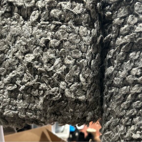 IRO boucle grey andrew jacket womens size 36 - Picture 5 of 8